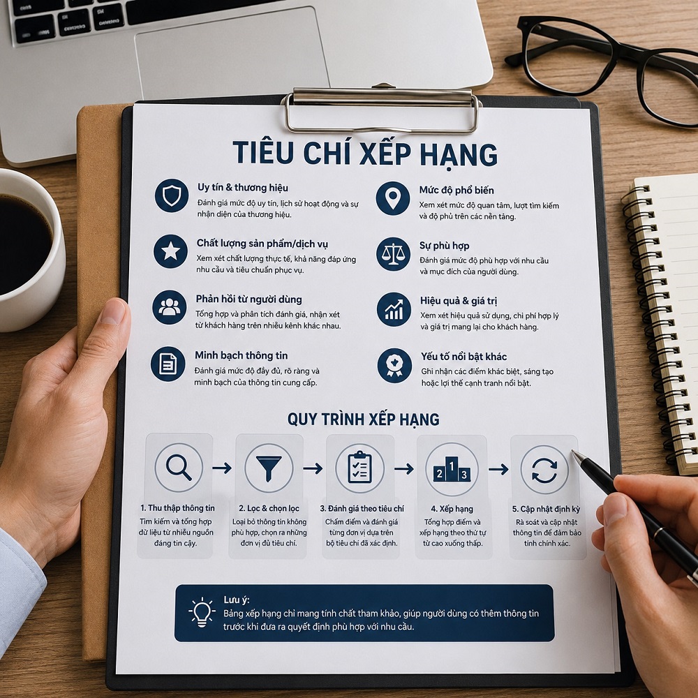 Tiêu chí xếp hạng