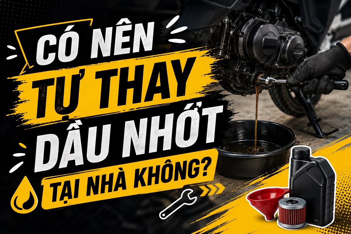 Có nên tự thay dầu nhớt tại nhà không?